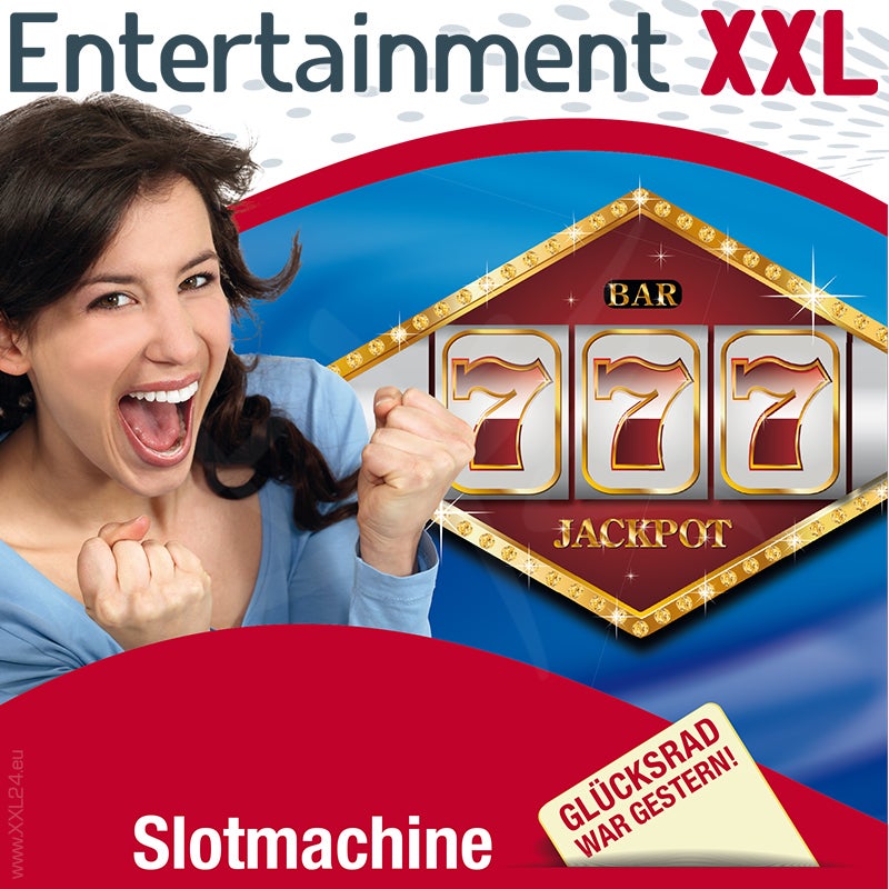 Promotionsystem für Ihr Incentive oder Promotion Event - Individuelles Design / CI - Slot Machine (einarmiger Bandit) - Einfach! Schnell!
