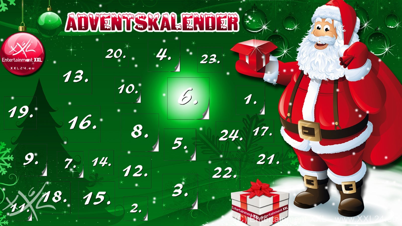 XXL Adventskalender das Promotionsystem für Ihre Veranstaltung *** Gewinnspiel *** Weihnacht *** Kalender – 2