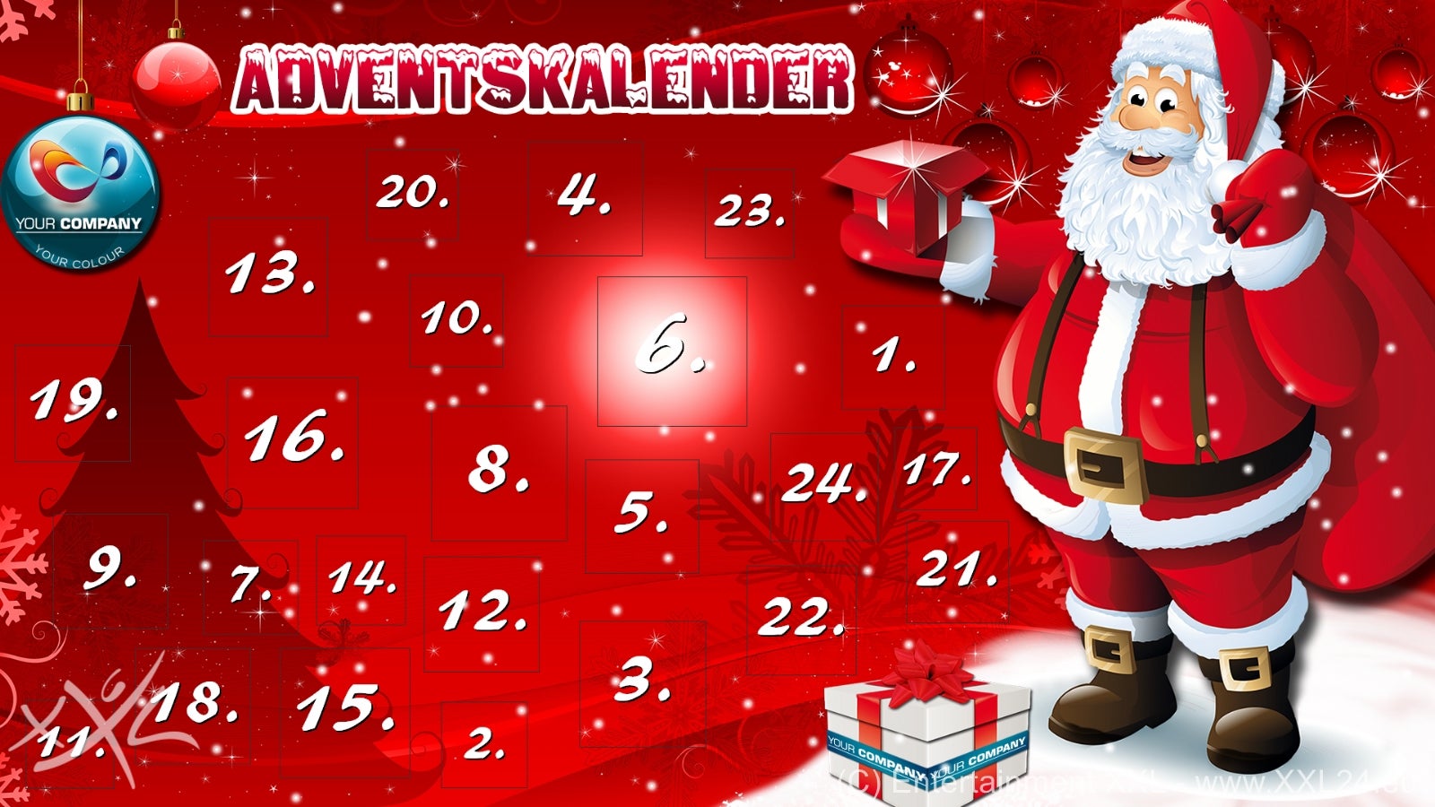 XXL Adventskalender das Promotionsystem für Ihre Veranstaltung *** Gewinnspiel *** Weihnacht *** Kalender – 3