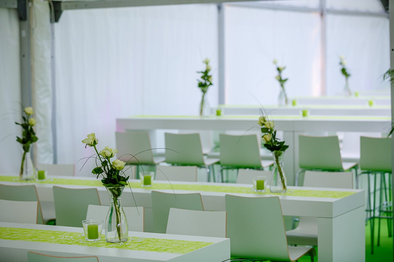Diningtisch mit modernen weißen Stuhl, Brückentisch, White Modern Style, Stuhl und Tisch – 3