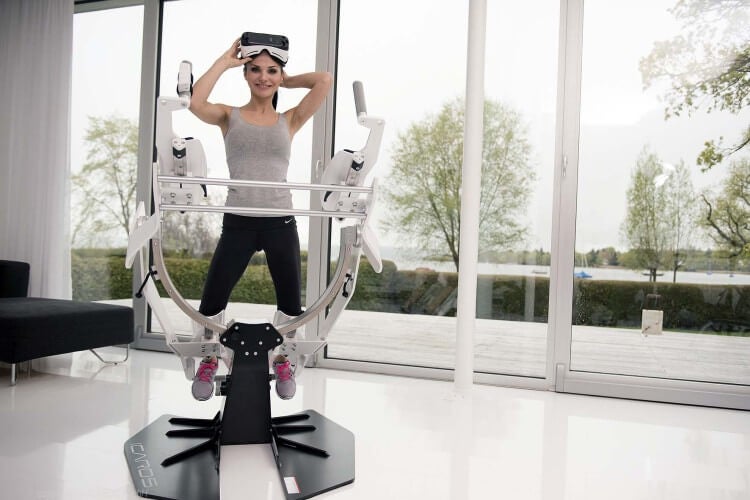 Virtual Reality Flugsimulator ICAROS Simulator VR – 2