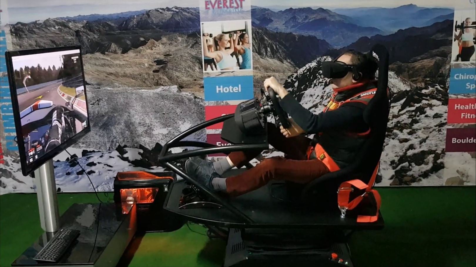 Virtual Reality Full Motion Rennsimulator Simulator VR – 4