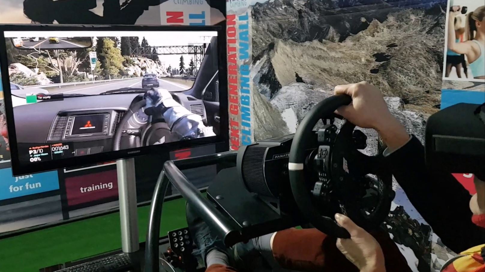 Virtual Reality Full Motion Rennsimulator Simulator VR – 3