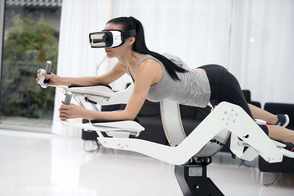 Virtual Reality Flugsimulator ICAROS Simulator VR – 3