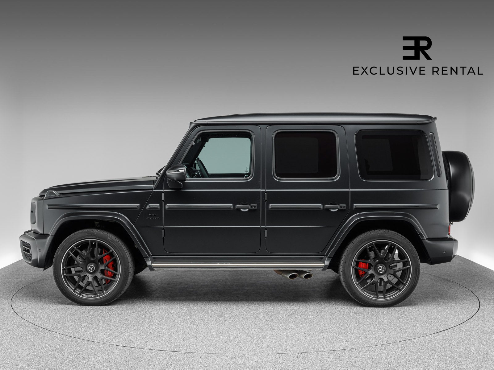 Mercedes G63 AMG - 585 PS - V8 - SCHWARZ MATT – 2