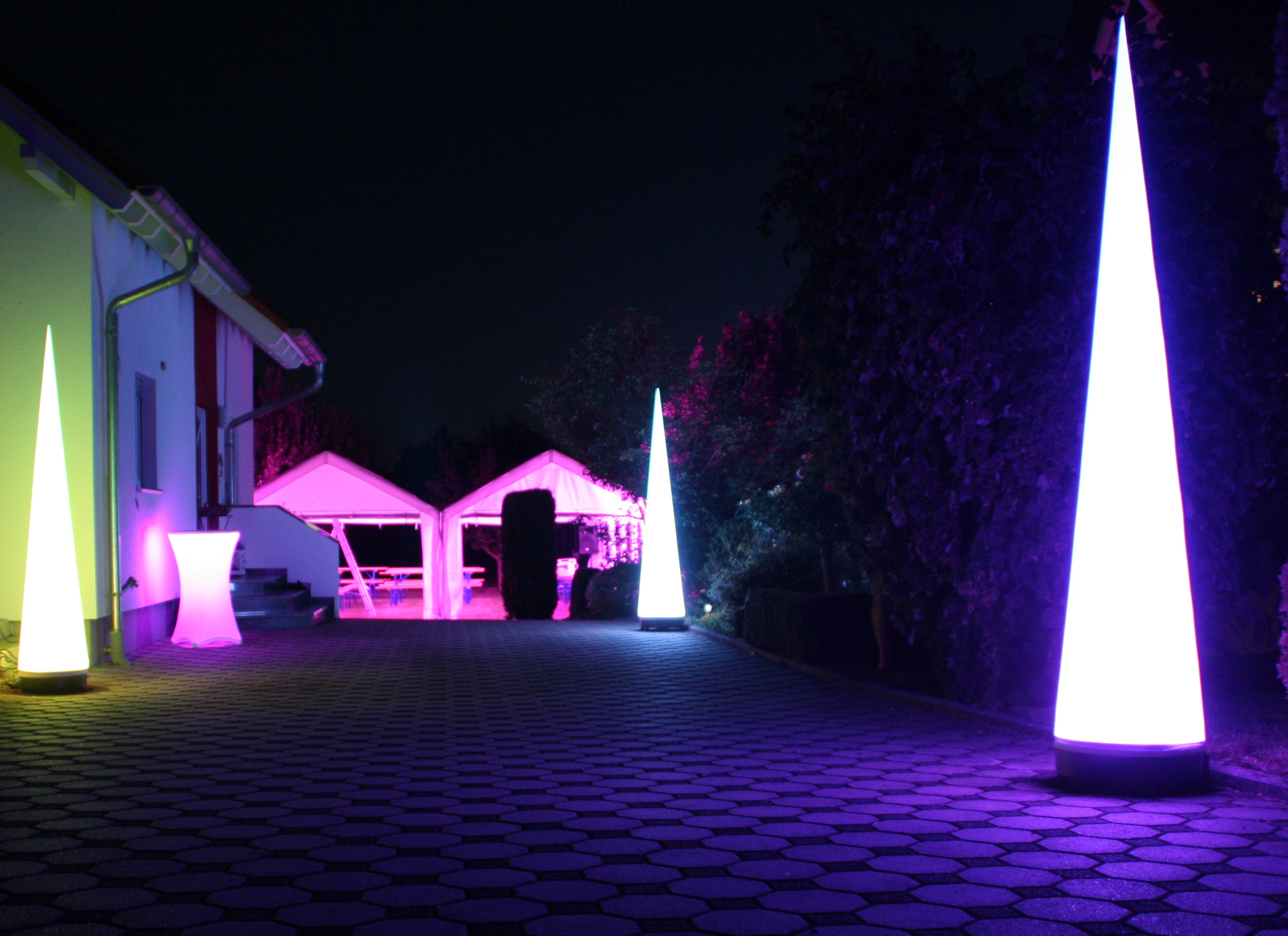 Aircone - aufblasbare Lichtsäule mit LED-Modulen – 2