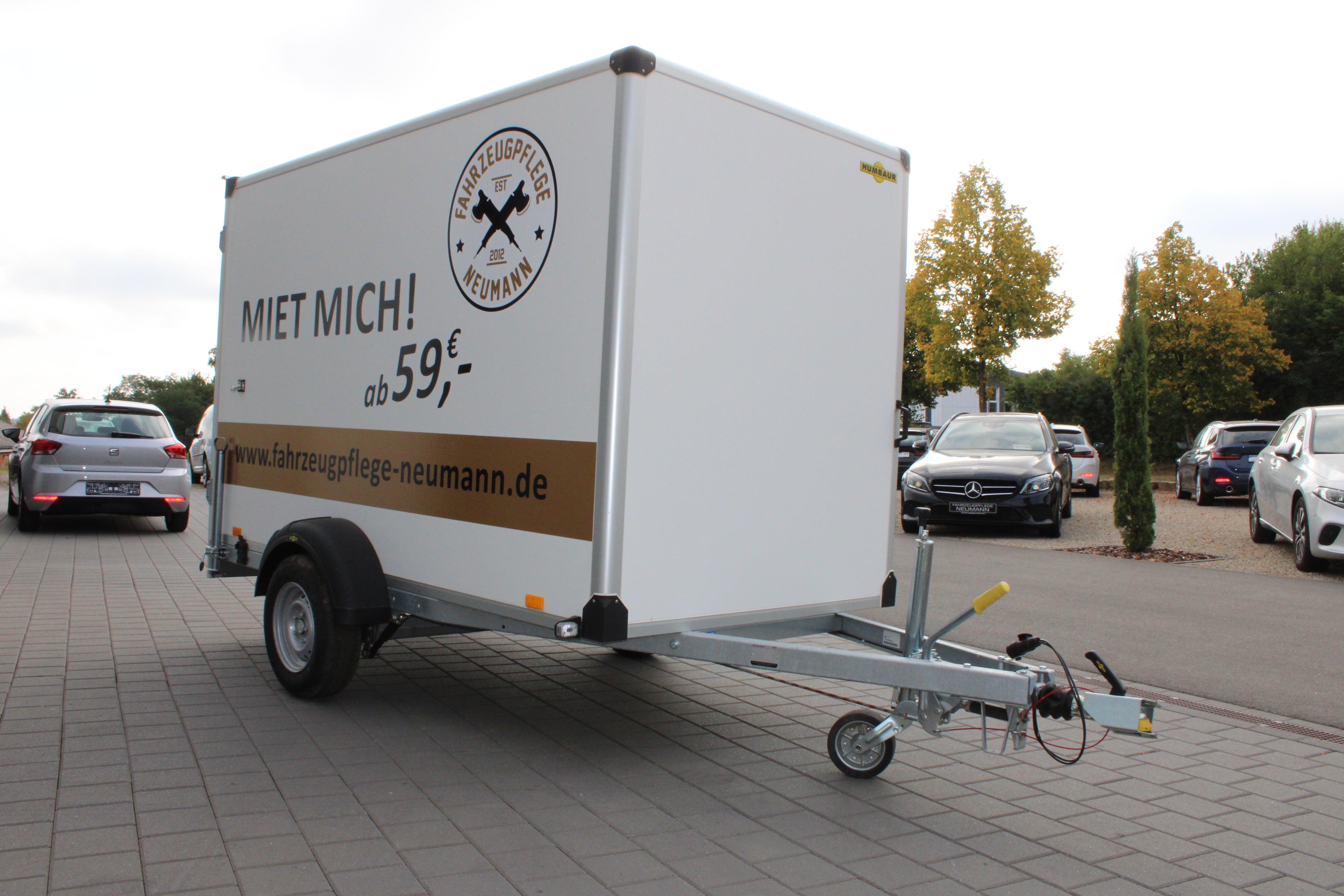 Kofferanhänger Humbaur geschlossener Kasten – 2