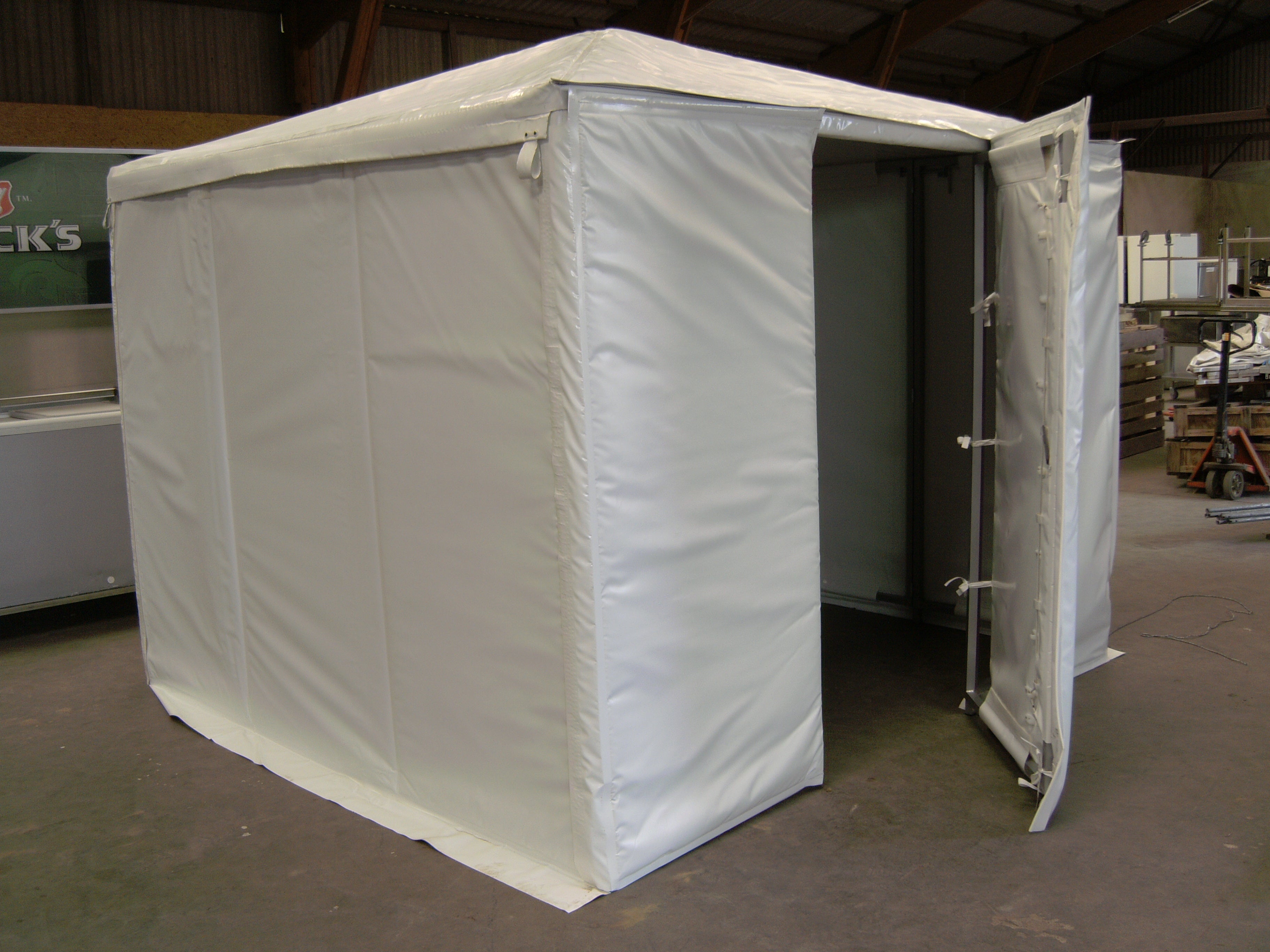 Kühlanhänger? Nein: Kühlzelt - FRIDGE TENT ! mobiler Kühlraum – 4