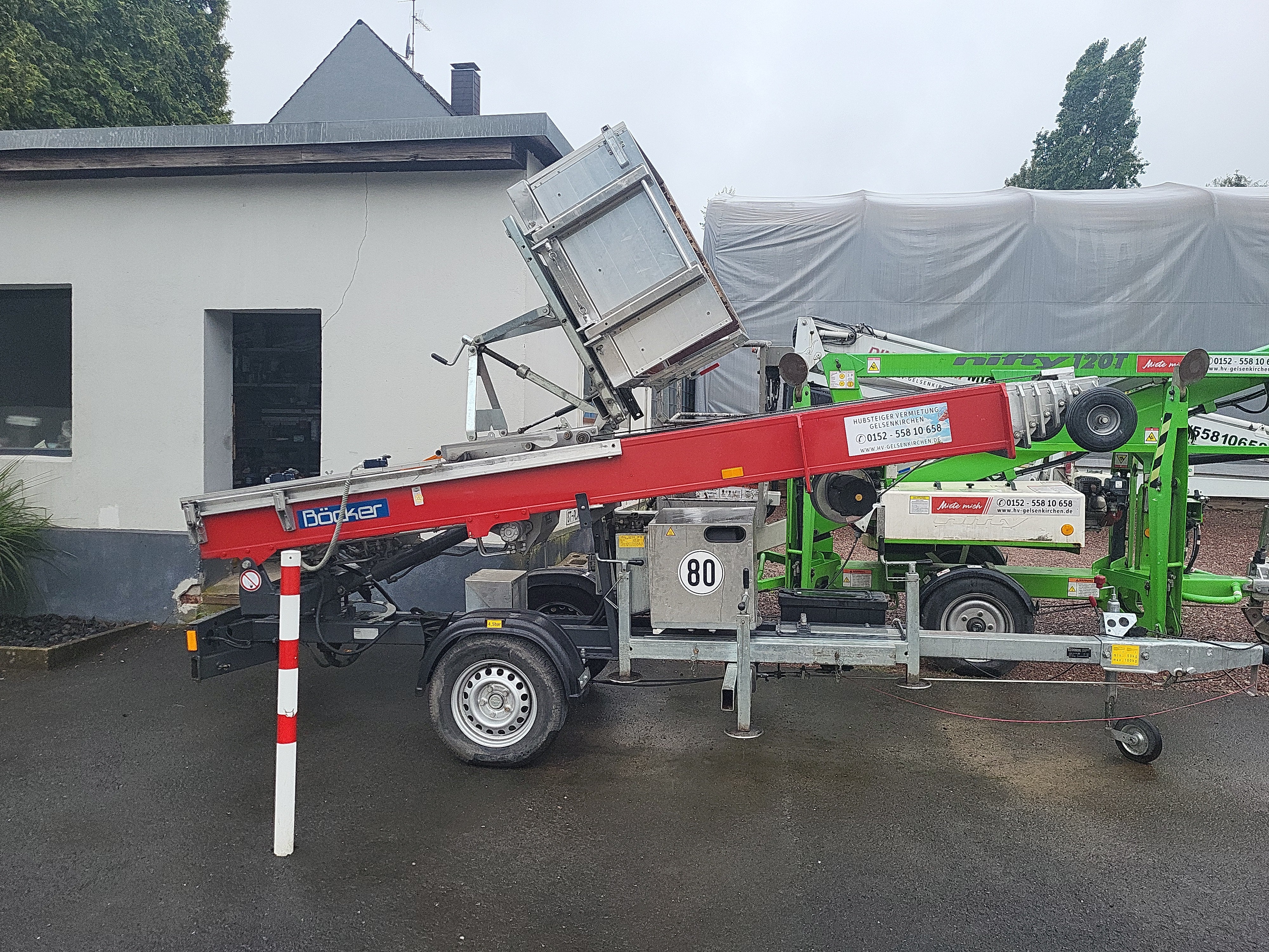 Möbellift Schrägaufzug Boecker 18m Arbeitshöhe 250 Kg Traglast. – 3