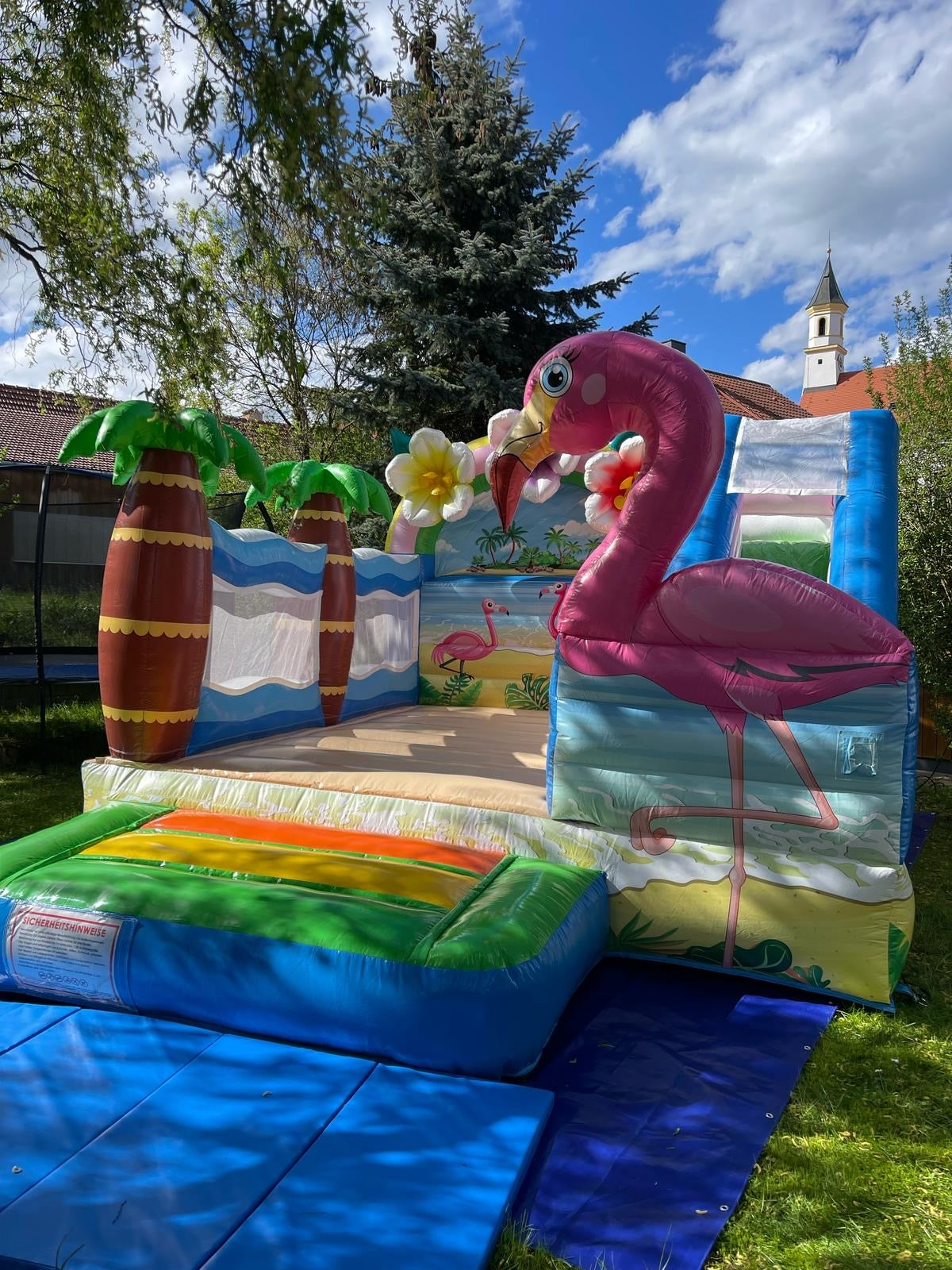Hüpfburg Strandparty mit Rutsche zu vermieten – 4
