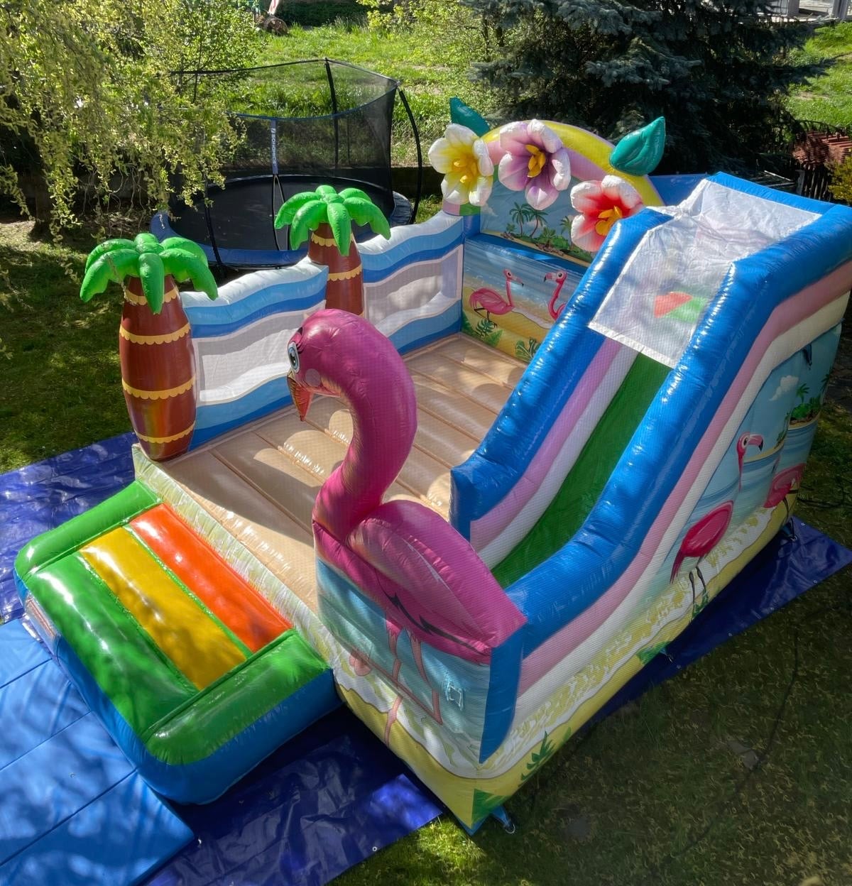 Hüpfburg Strandparty mit Rutsche zu vermieten – 3