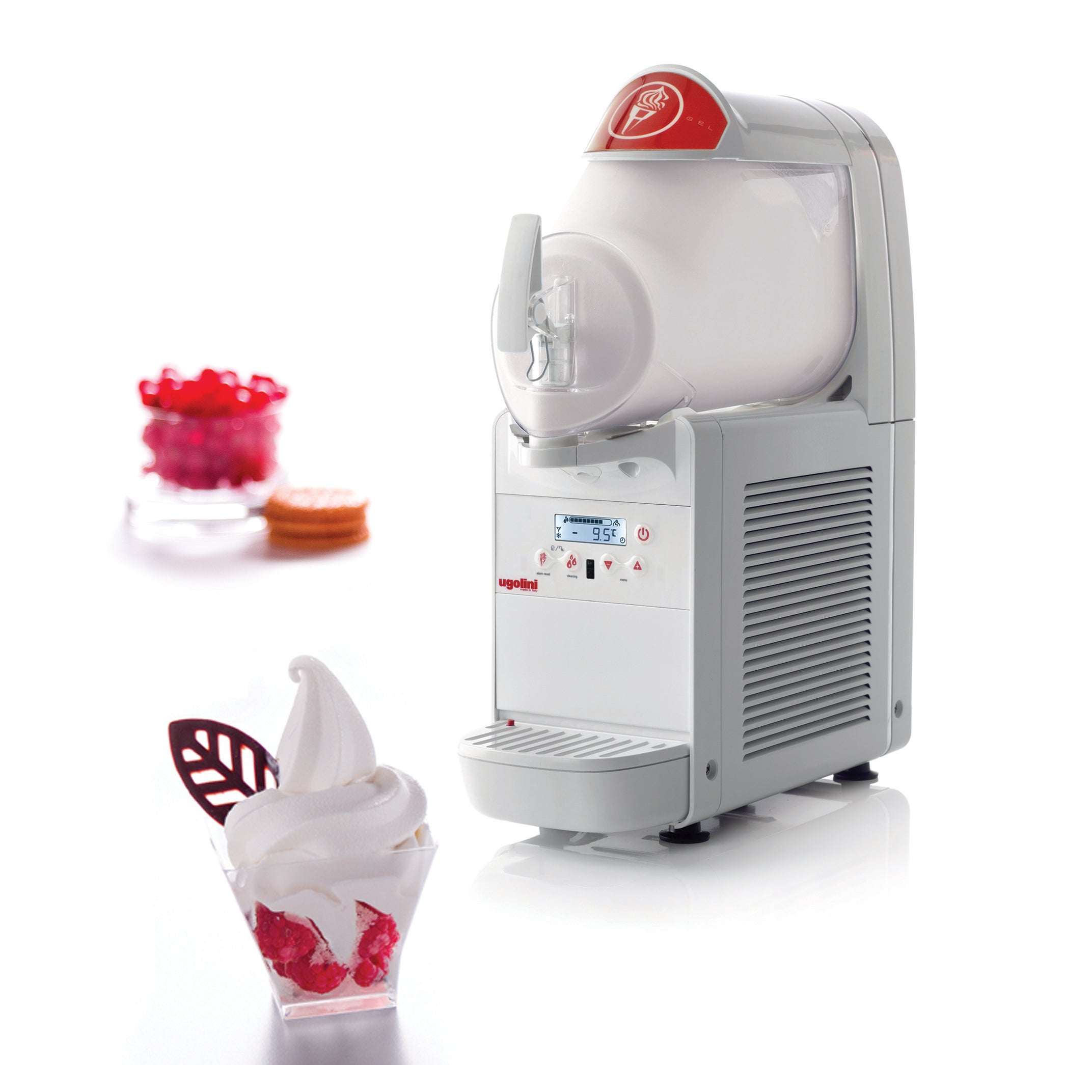 Softeismaschine, Frozen Joghurt, Eis, Softeis, Sorbet, Ugolini Minigel Plus