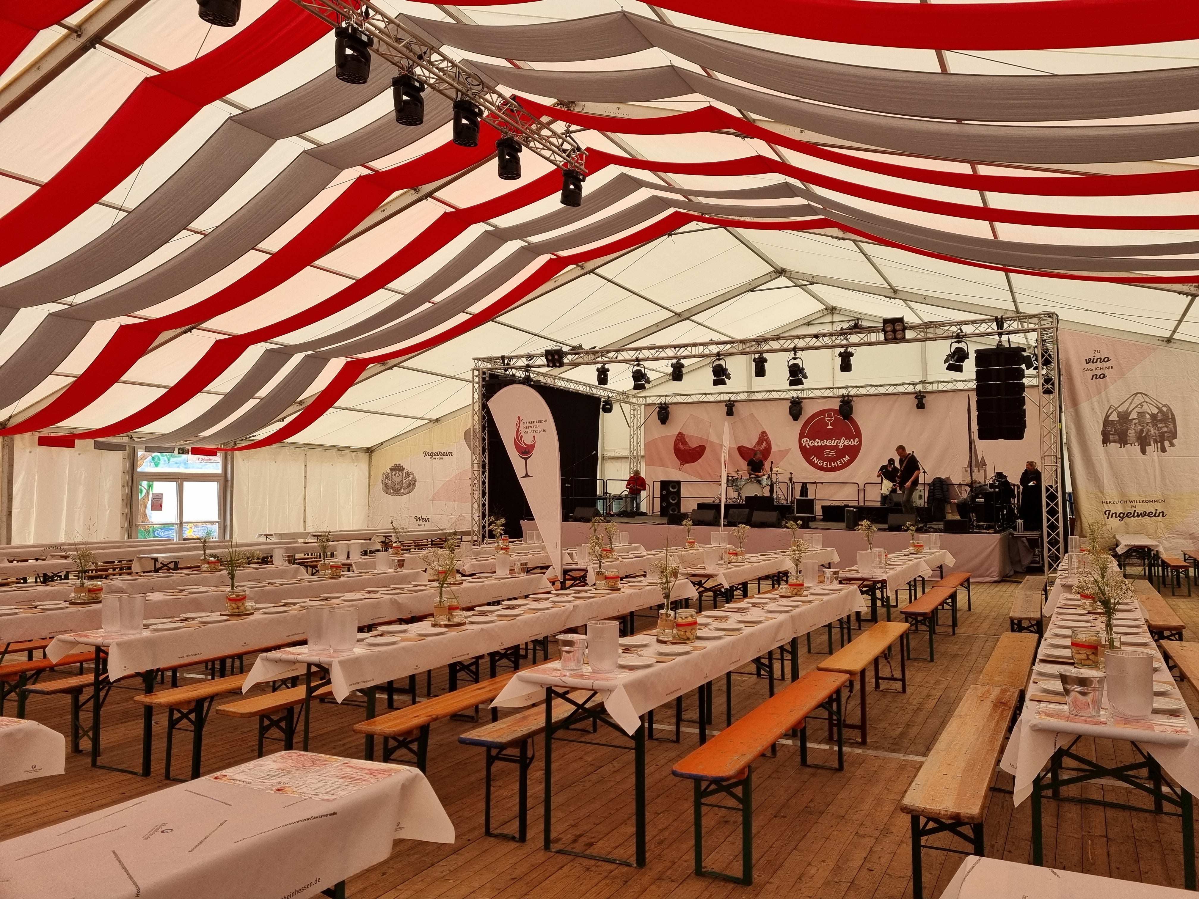 Bierzeltgarnitur / Bierbank / Biertisch / Set – 3