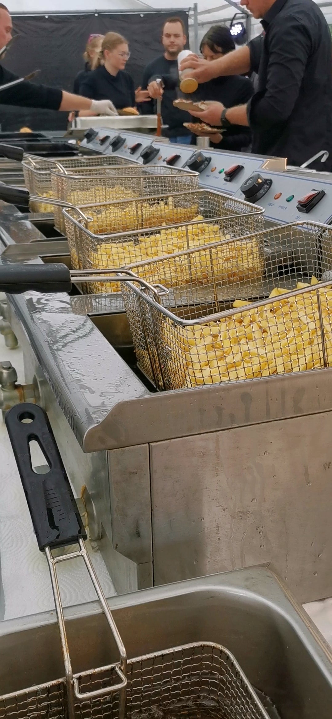 Elektro Friteuse/ Friteuse / Gastronomie Frittierer