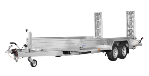 SARIS Baumaschinentransportanhänger / Baggertransportanhänger