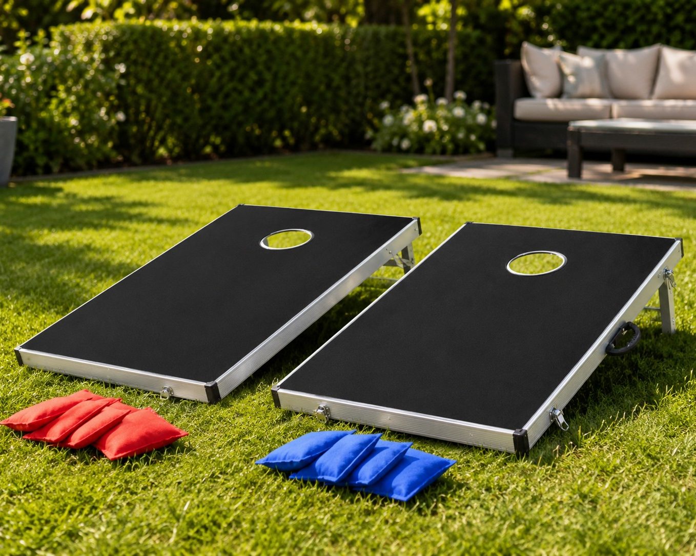 Cornhole-Spiel Outdoor wetterfest mieten – Speyer / Rhein-Neckar, ab 20 €