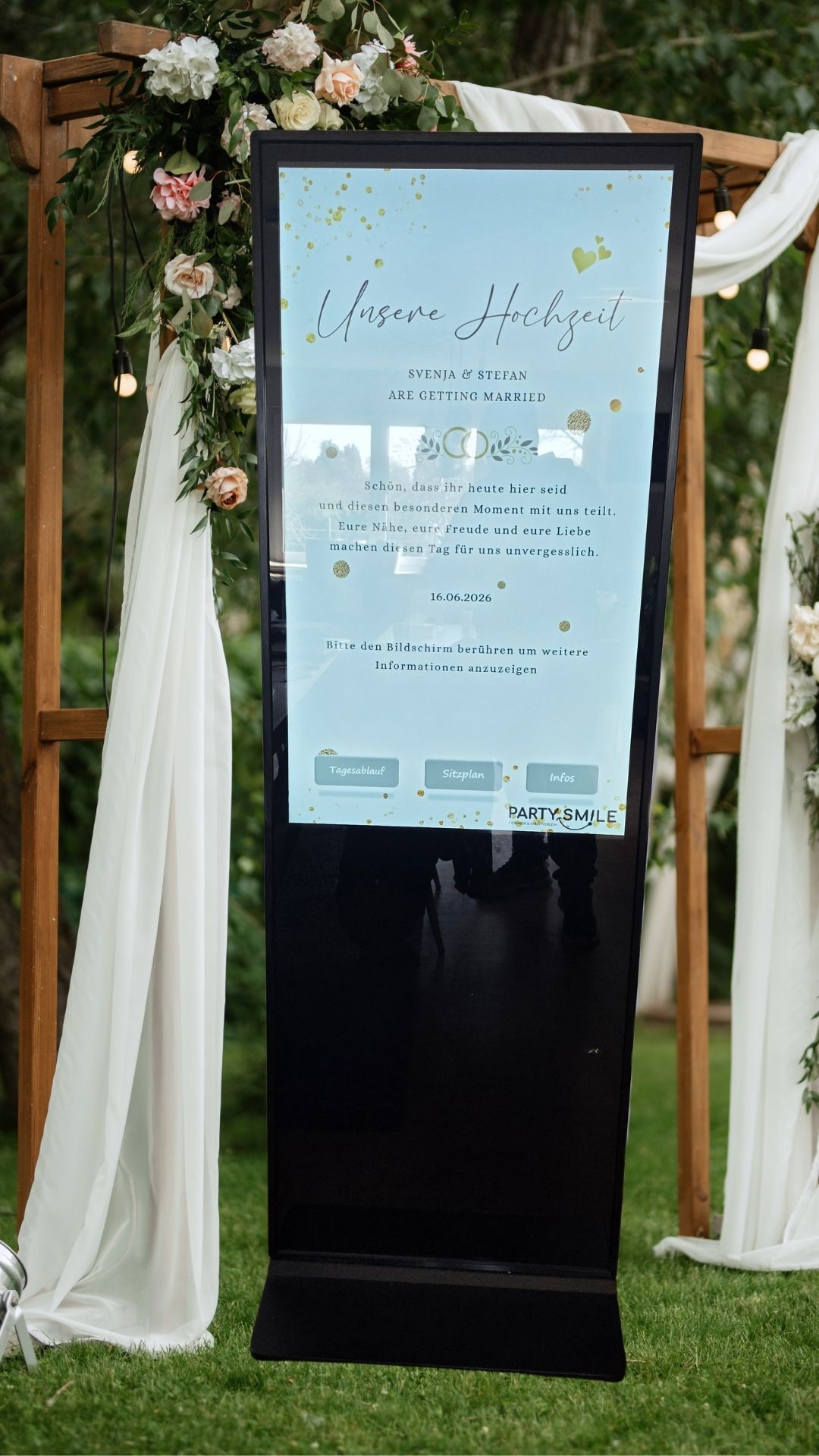Wedding Sign mieten – Speyer / Rhein-Neckar, ab 199 € – 3