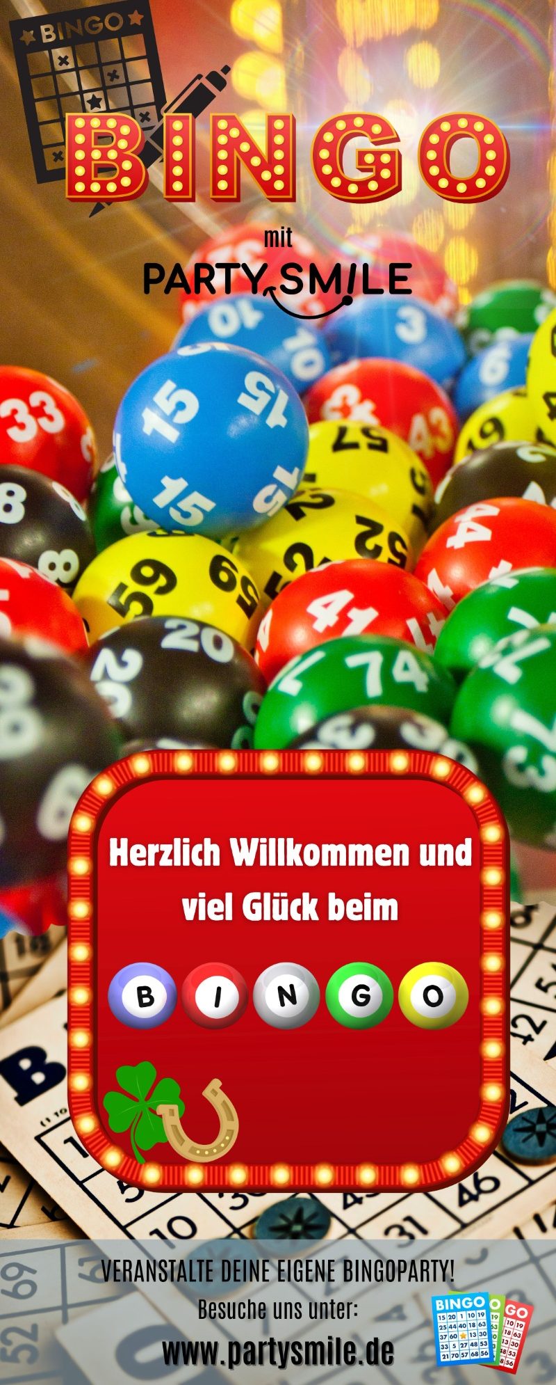 Bingomaschine 90er-System mit LED mieten – Speyer / Rhein-Neckar, ab 99 € – 3