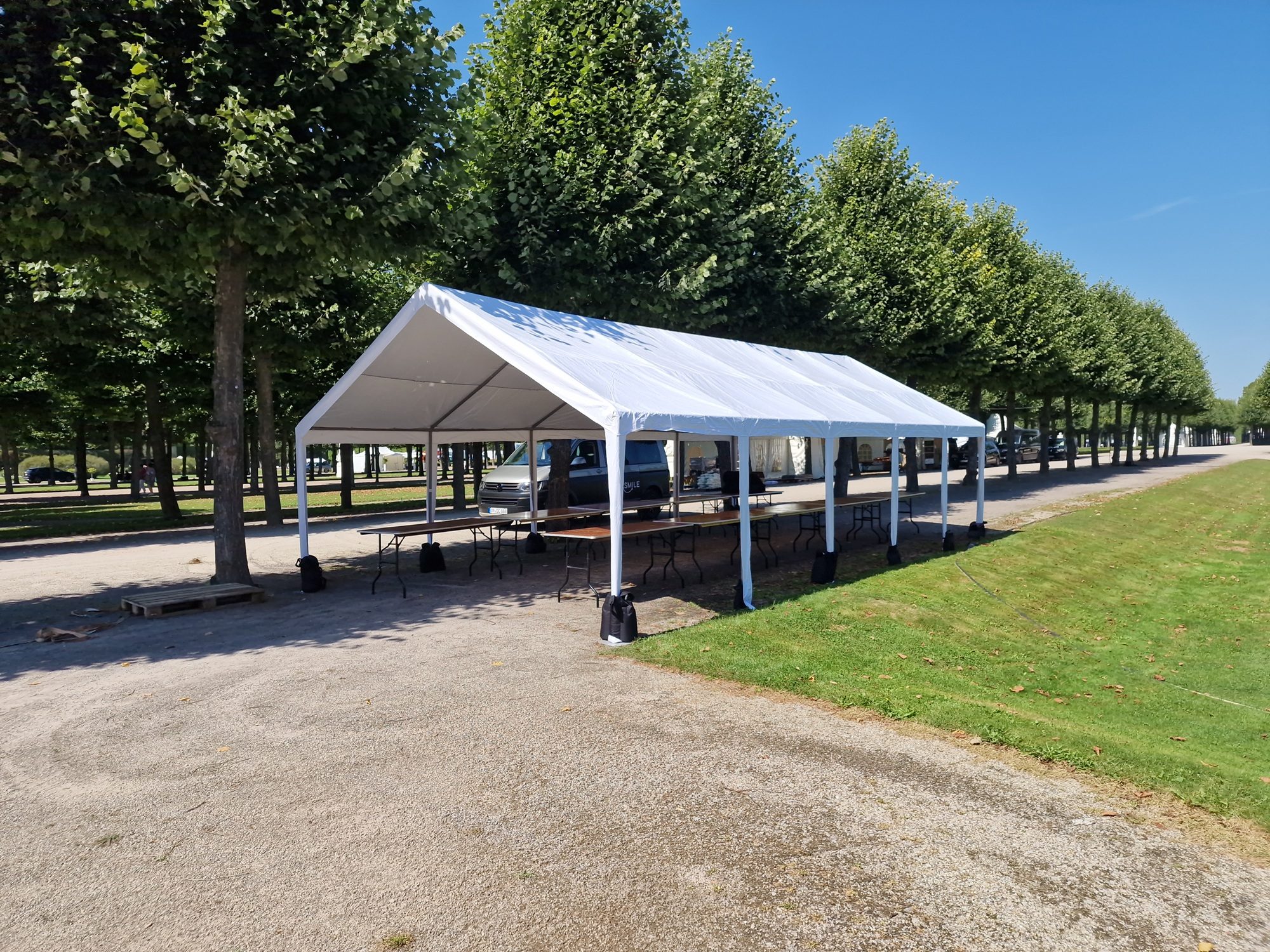 Partyzelt 5x10 m mieten – Speyer / Rhein-Neckar, ab 169 €