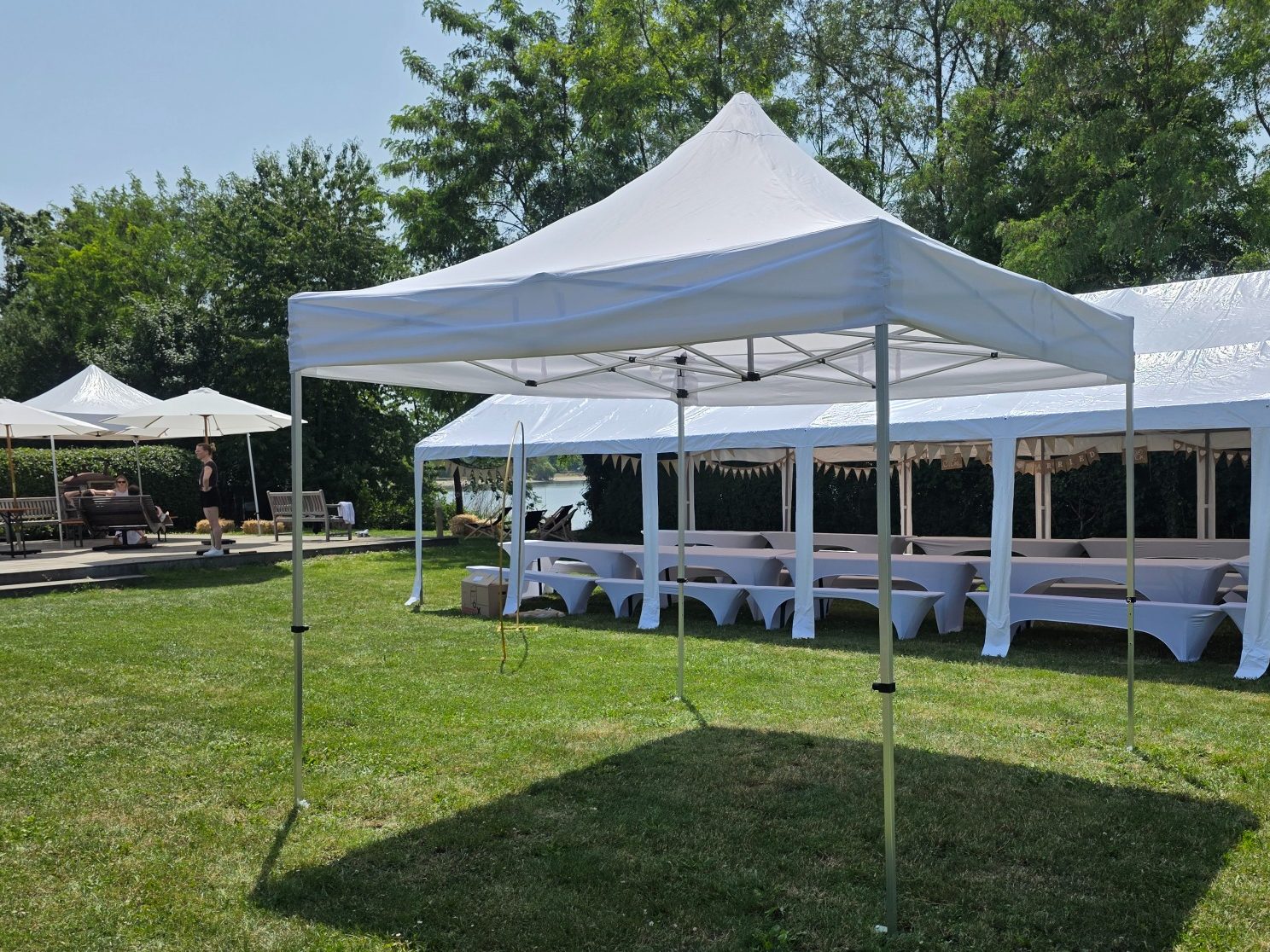 Faltzelt 3x3 m mieten – Speyer / Rhein-Neckar, ab 30 €