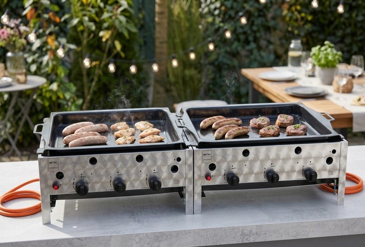 Gasgrill 3 Brenner mit Bratwanne mieten – Speyer / Rhein-Neckar, ab 35 €