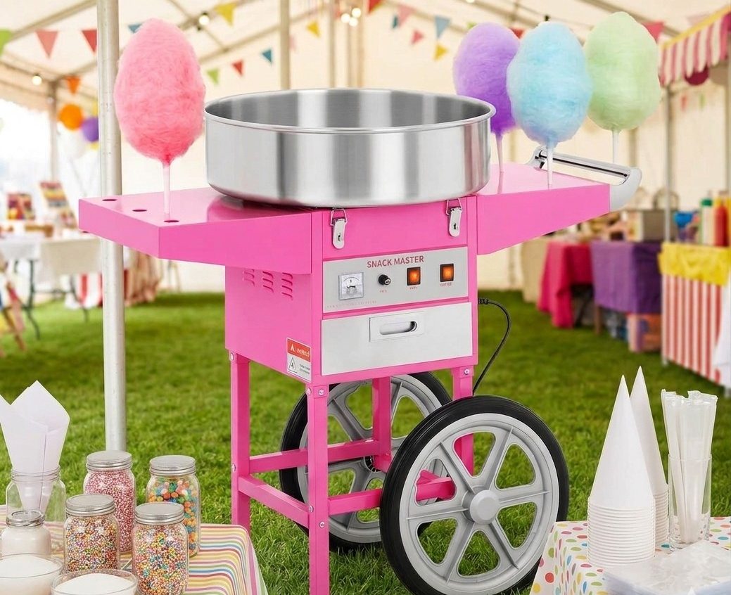 Zuckerwattemaschine mieten – Speyer / Rhein-Neckar, ab 40 €