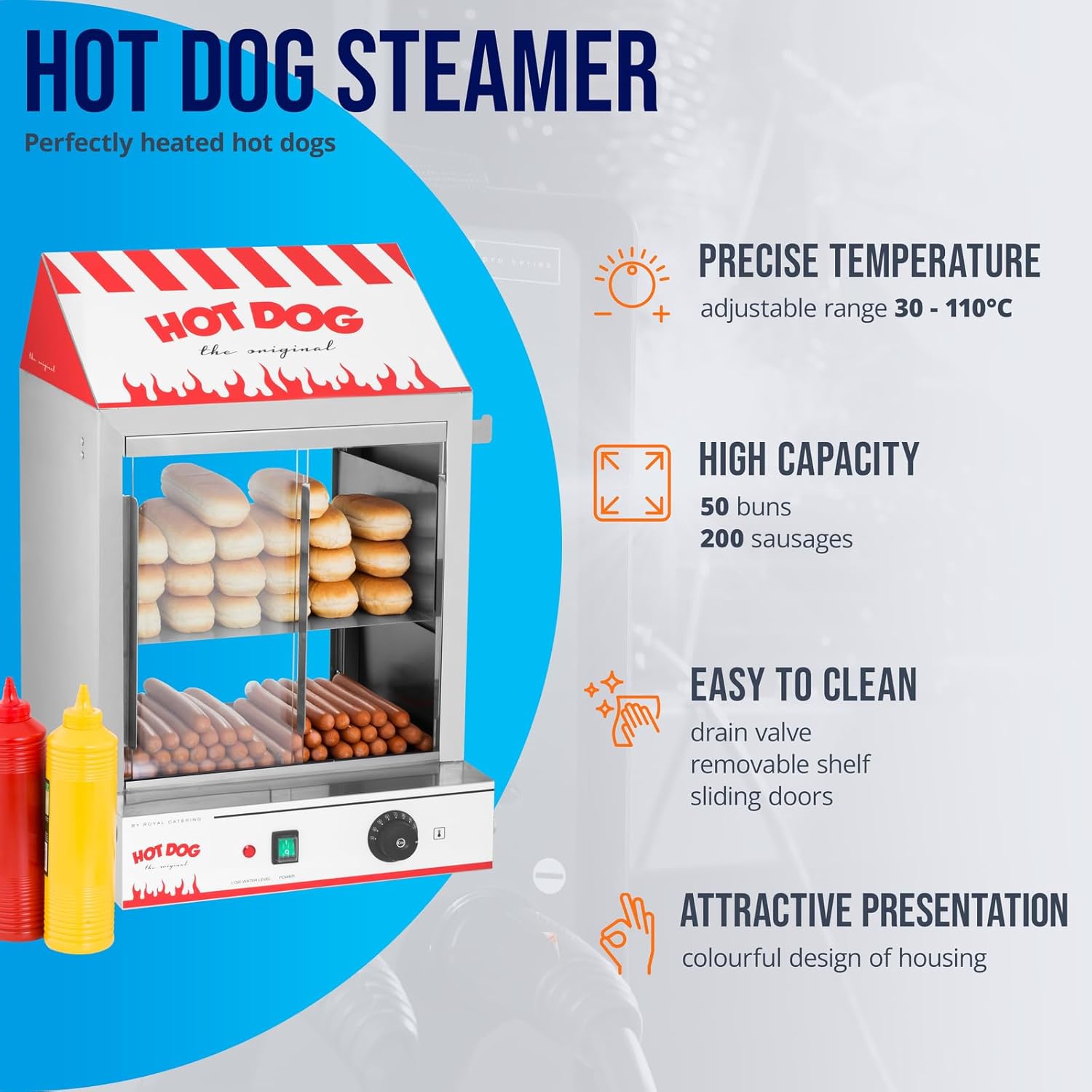 Hot-Dog-Maschine XXL für Ihr Event – jetzt mieten – 4