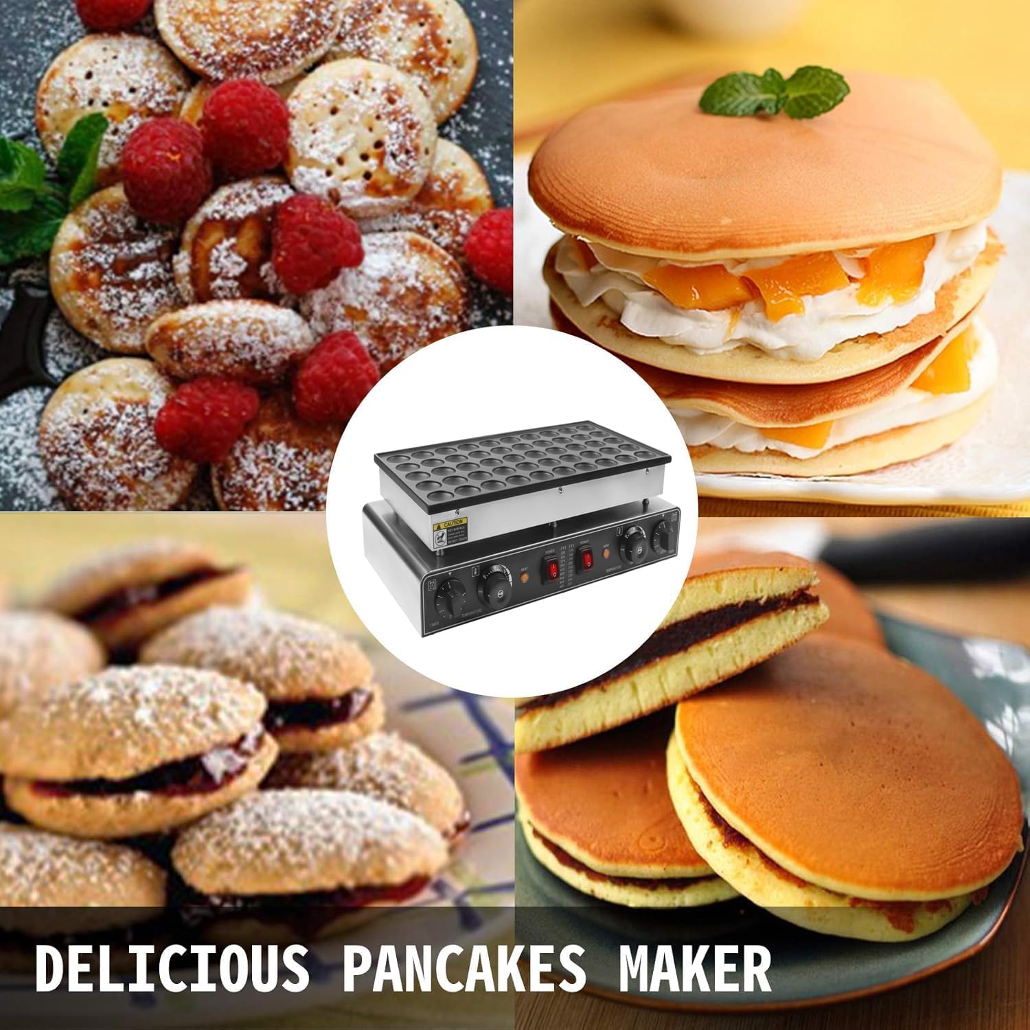 Mini-Pancake-Maschine: Einfach mieten, Gäste begeistern