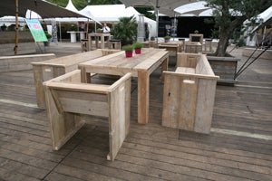 Lounge-Set Wood - Holzmöbel – 2