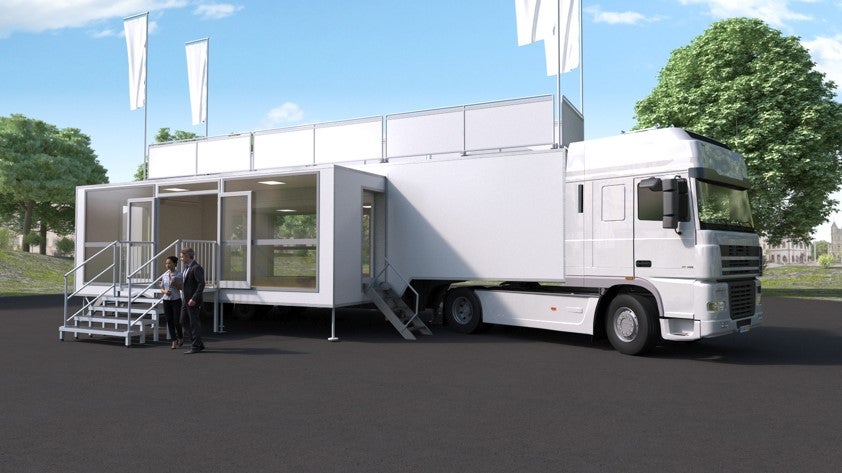 Show 5 // Glas-, Event-, Promotion-, Konferenz-, Messe-, Party-, Showtruck und mobile VIP Lounge
