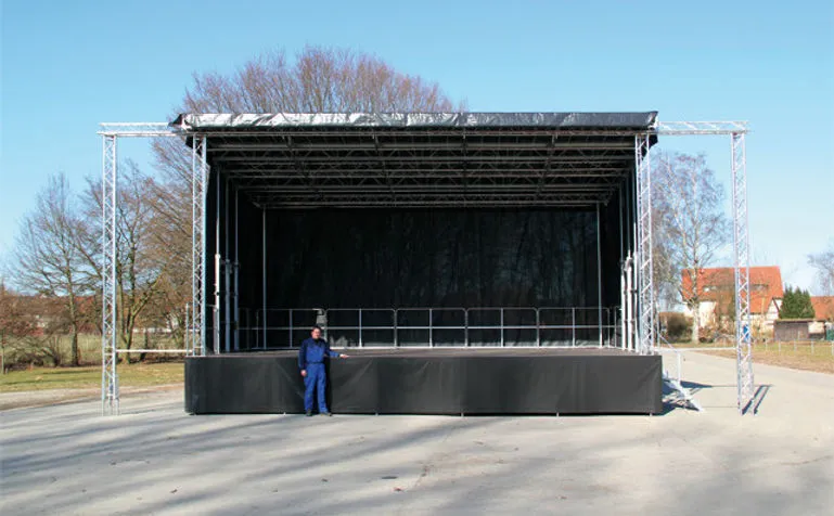 mobile Bühne 61m² - STAGEMOBIL XXL