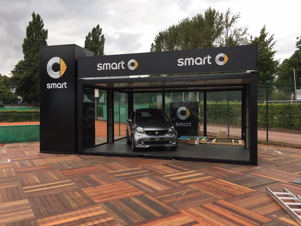 Eventcontainer, Glascontainer, VIP Lounge, Hospitality, mobile Räume, Roadshow – 2