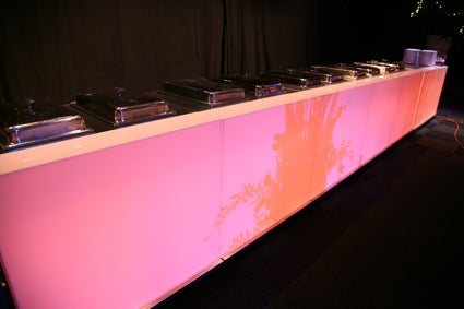 Theke "CateringStar" Arbeitsfläche Edelstahl