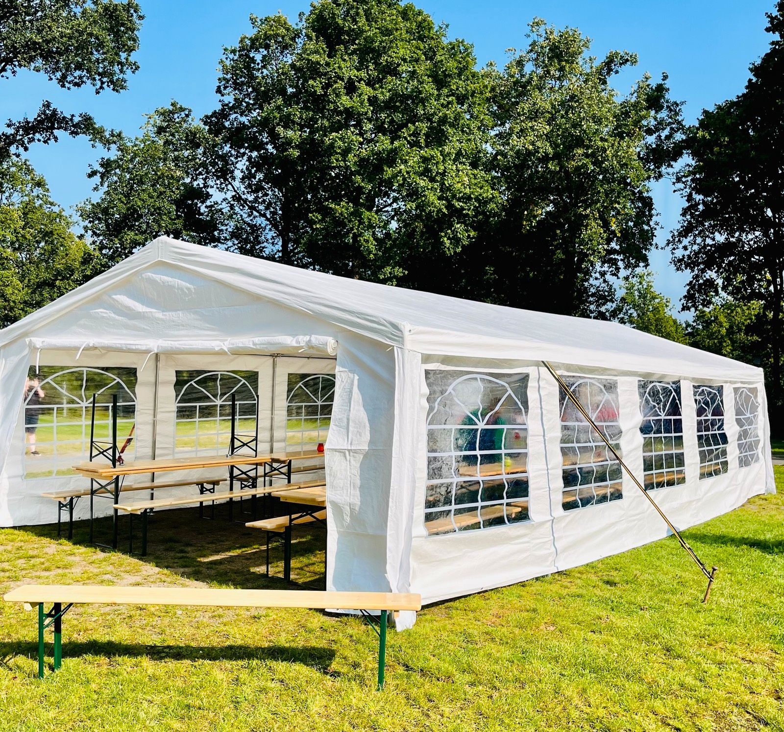 Partyzelt 5x10m, Festzelt, Eventzelt – 2