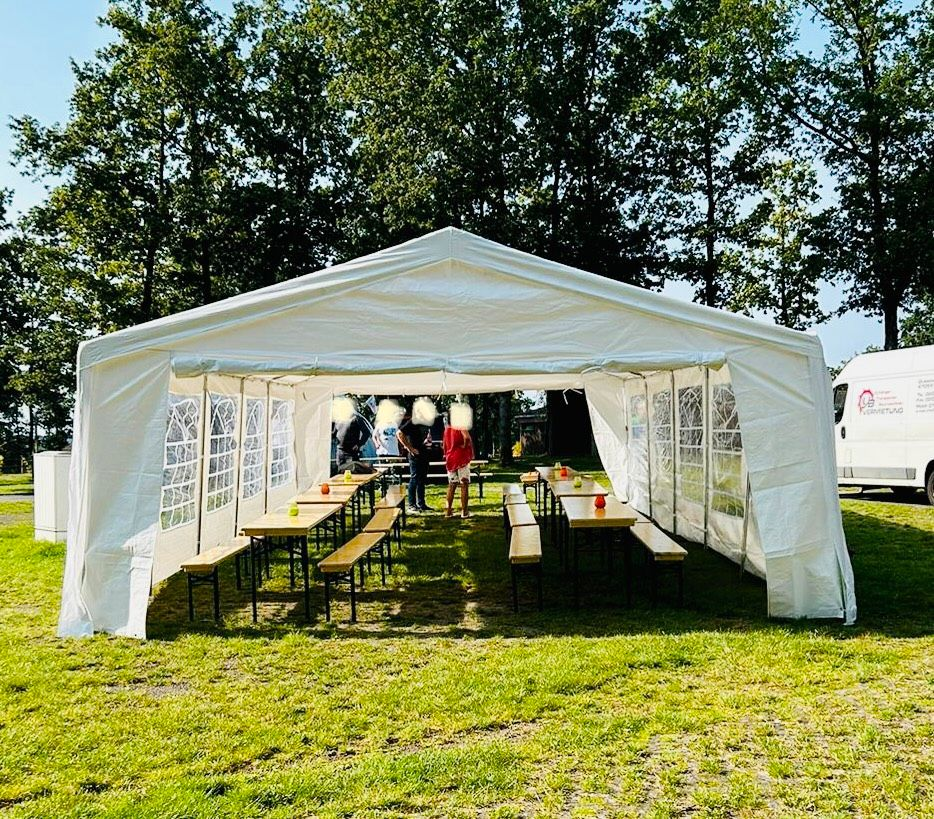 Partyzelt 5x10m, Festzelt, Eventzelt – 4