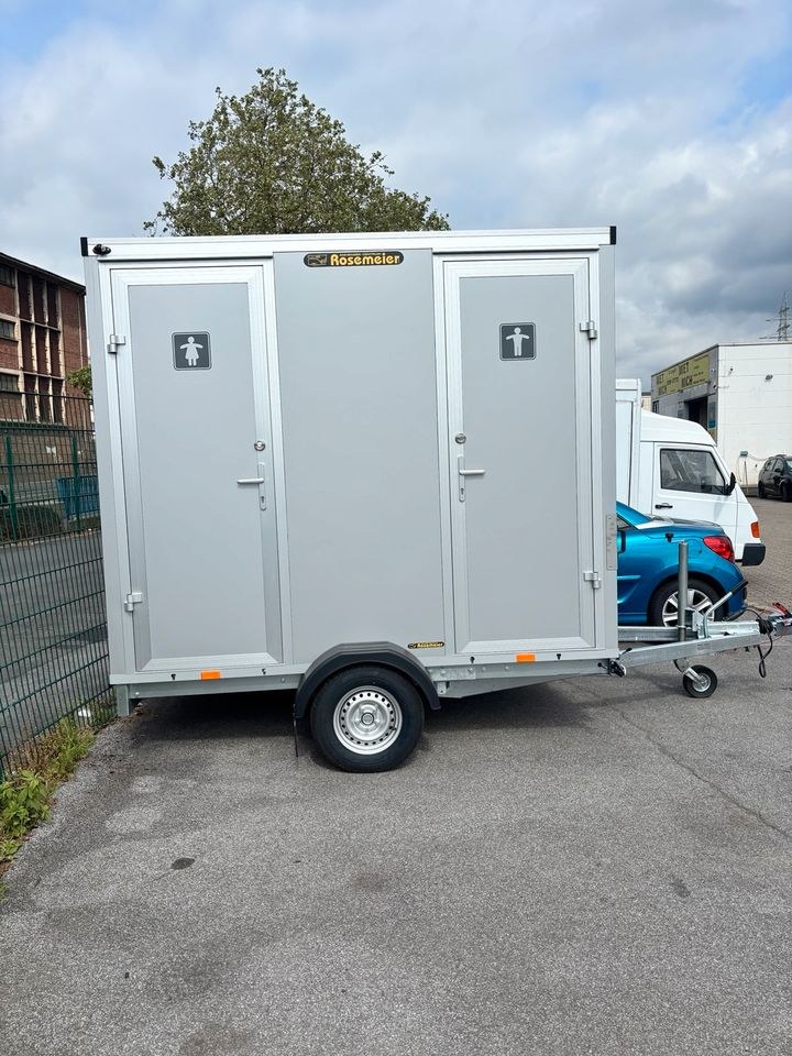 Toilettenwagen WC Anhänger Veranstaltung mieten in Mülheim an der Ruhr