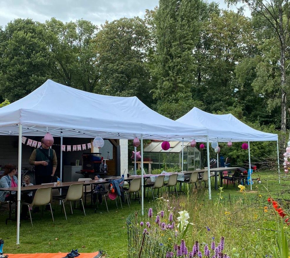 Partyzelt, Faltpavillon 3x6m – 2