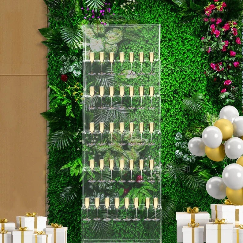 Sektwand mieten / Champagnerwall / Champagner Wand – 4