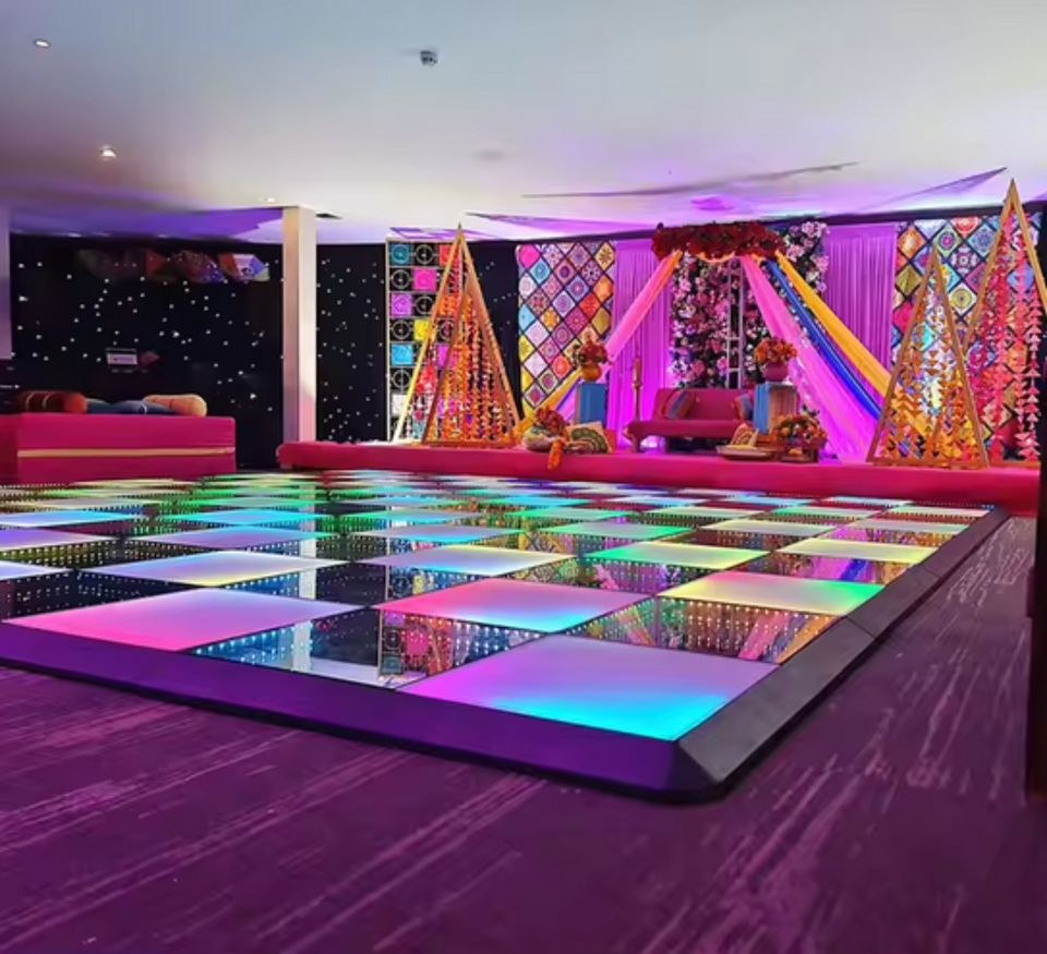 LED Tanzboden Dancefloor mieten in Bochum bei Wekaland