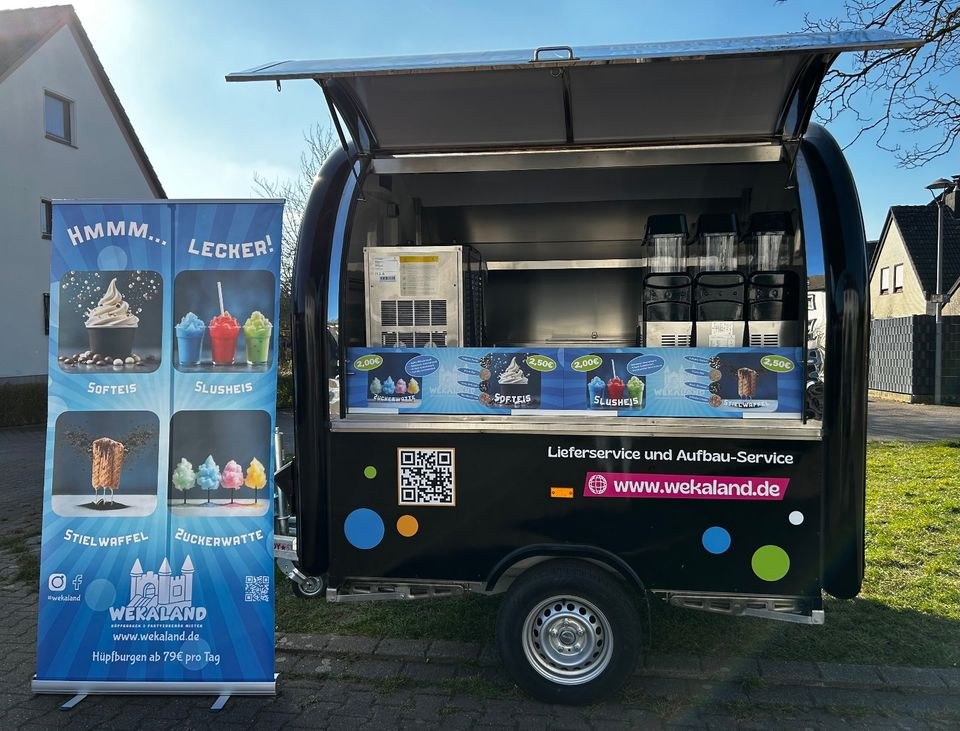 Food Anhänger Trailer mieten in Bochum bei Wekaland