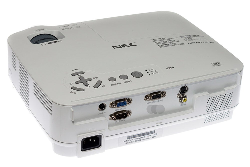 NEC V260X - 2600 ANSI Lumen Beamer - Der Allrounder für Heimkino und Präsentation mit HDMI Anschluss – 4