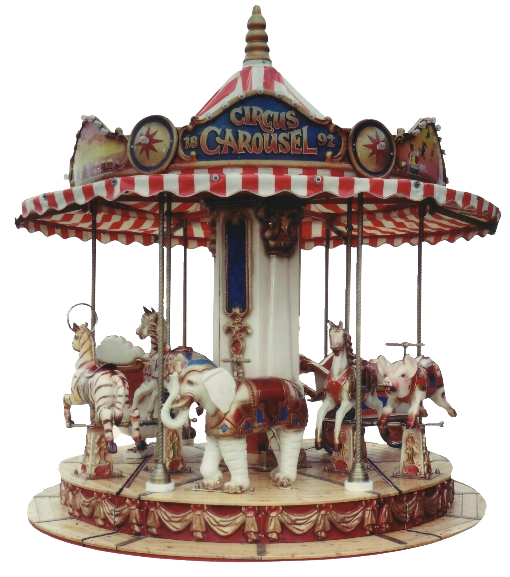 Circus Carousel Nostalgie Karussell