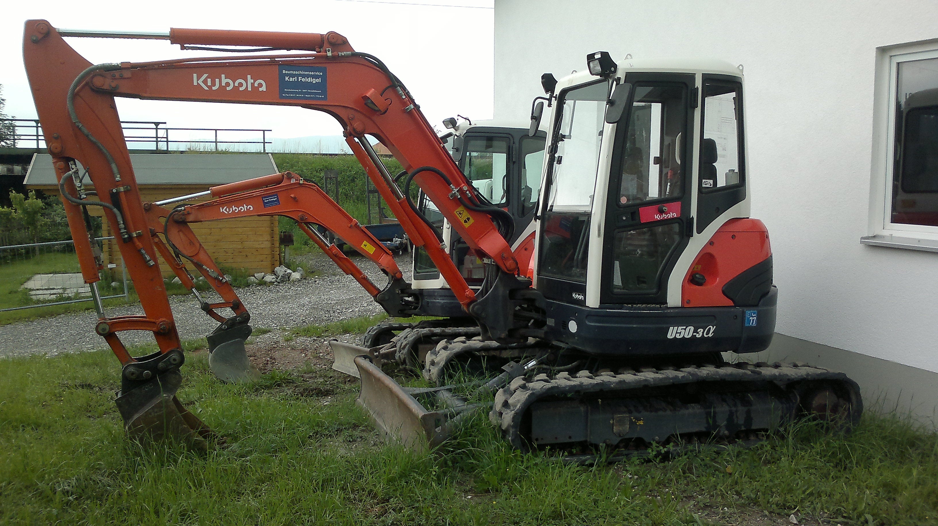 Kurzheckbagger Kubota U 50