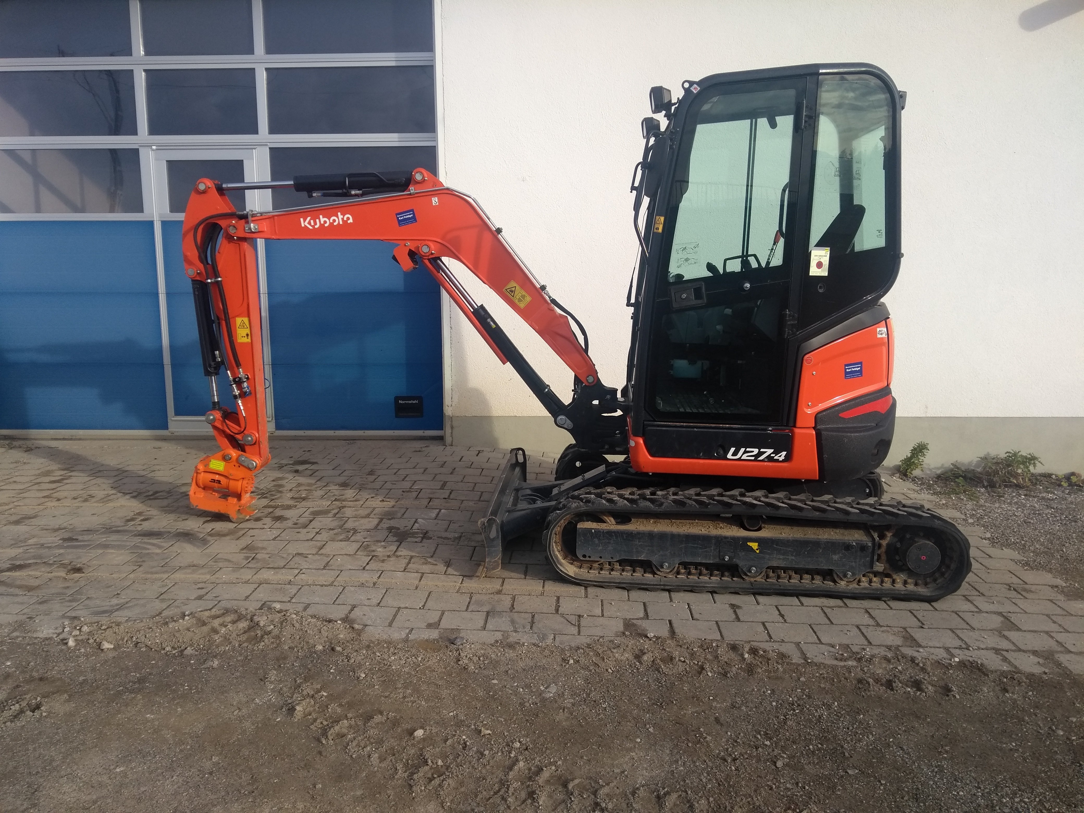 Kurzheckbagger Kubota U 27