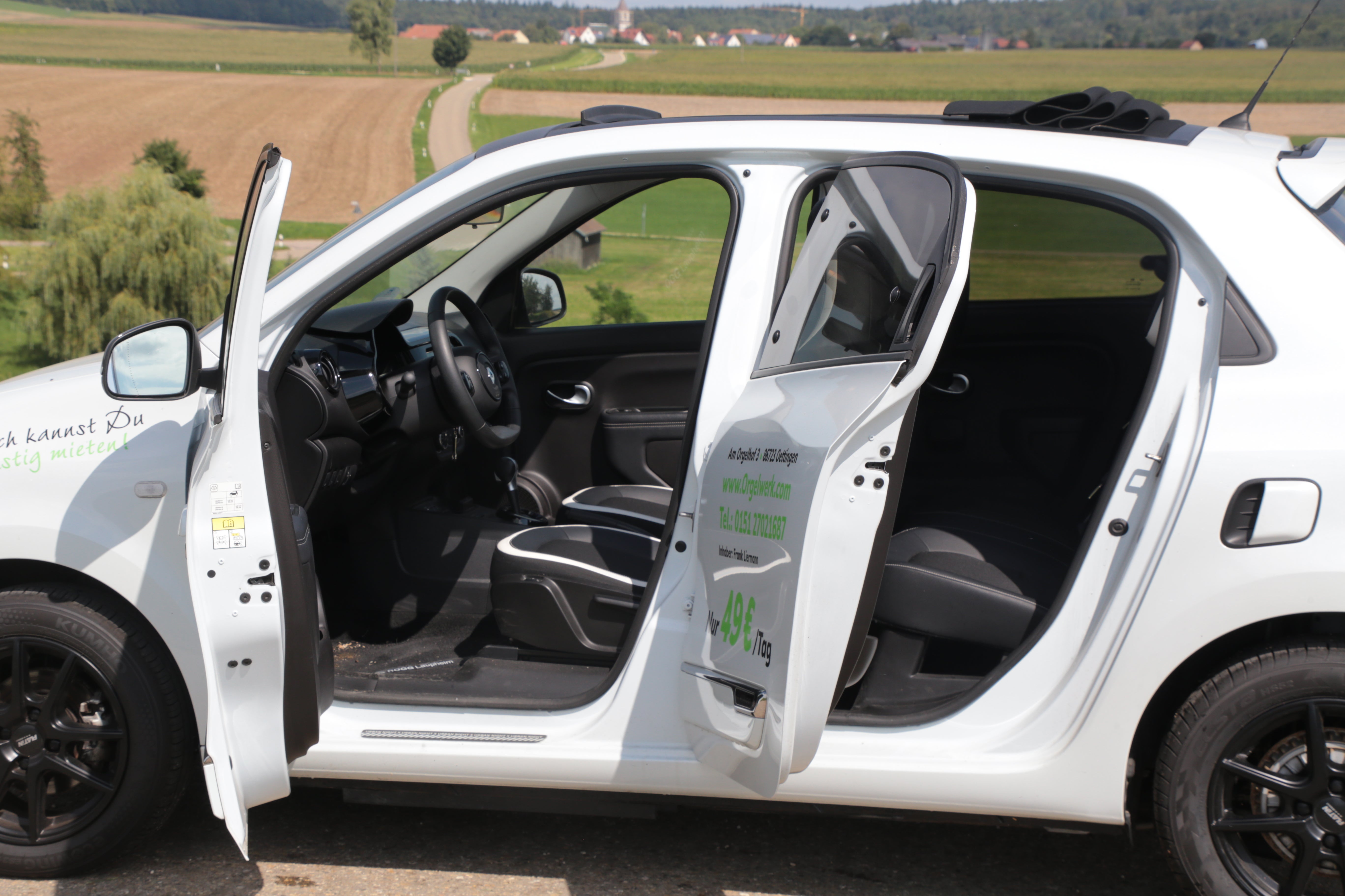 Renault Twingo (elektrisch) mit Faltdach- nur 49 Euro / Tag!! – 3