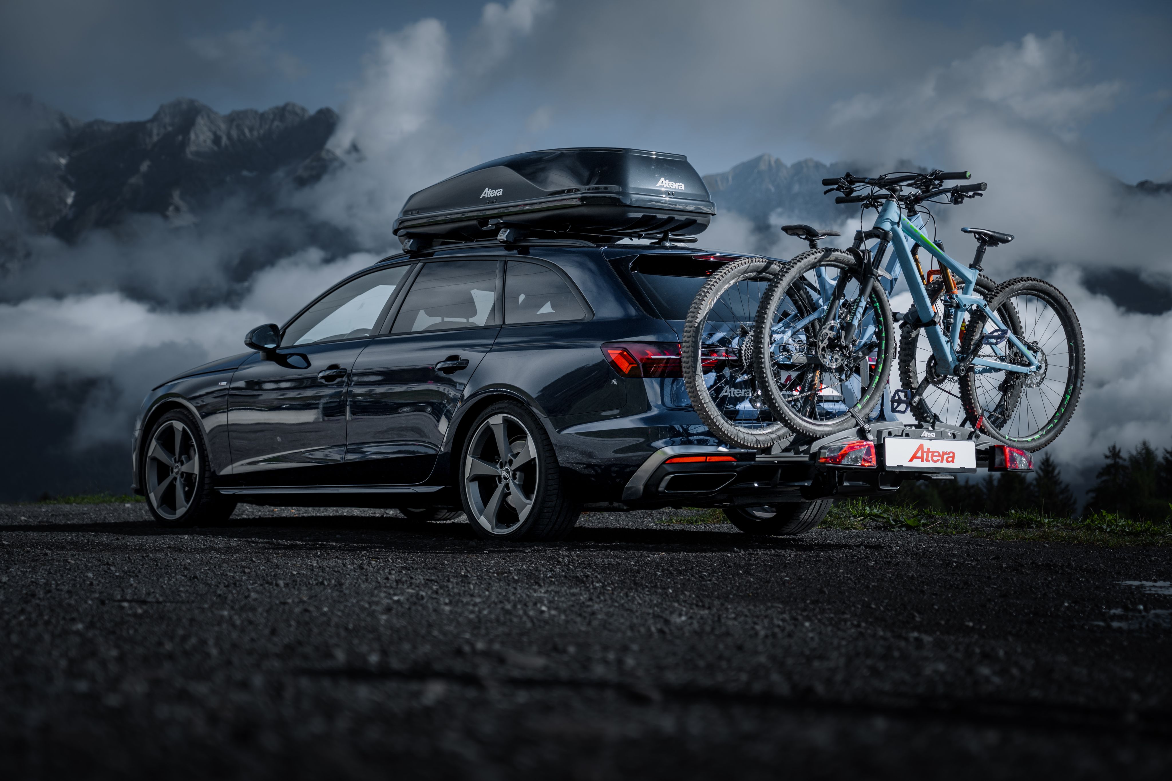 Fahrradträger Atera Genio Pro Advanced - für 2-3 Fahrräder / E-Bikes