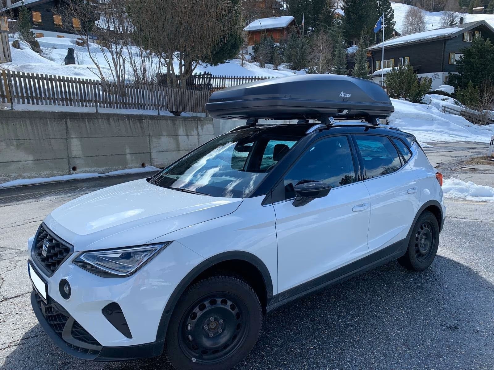 Dachbox Atera Casar XL - 540 L - Grundträger für viele Fahrzeuge vorrätig – 4