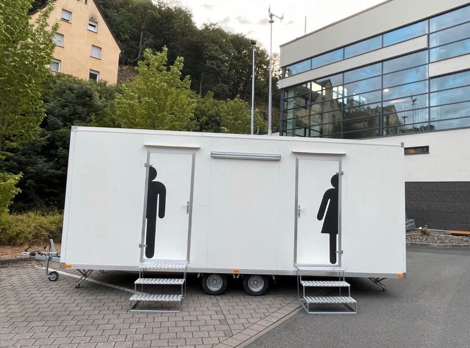 [PROFI] Toilettenwagen – TÜV-geprüft – Hygienekonzept – 2