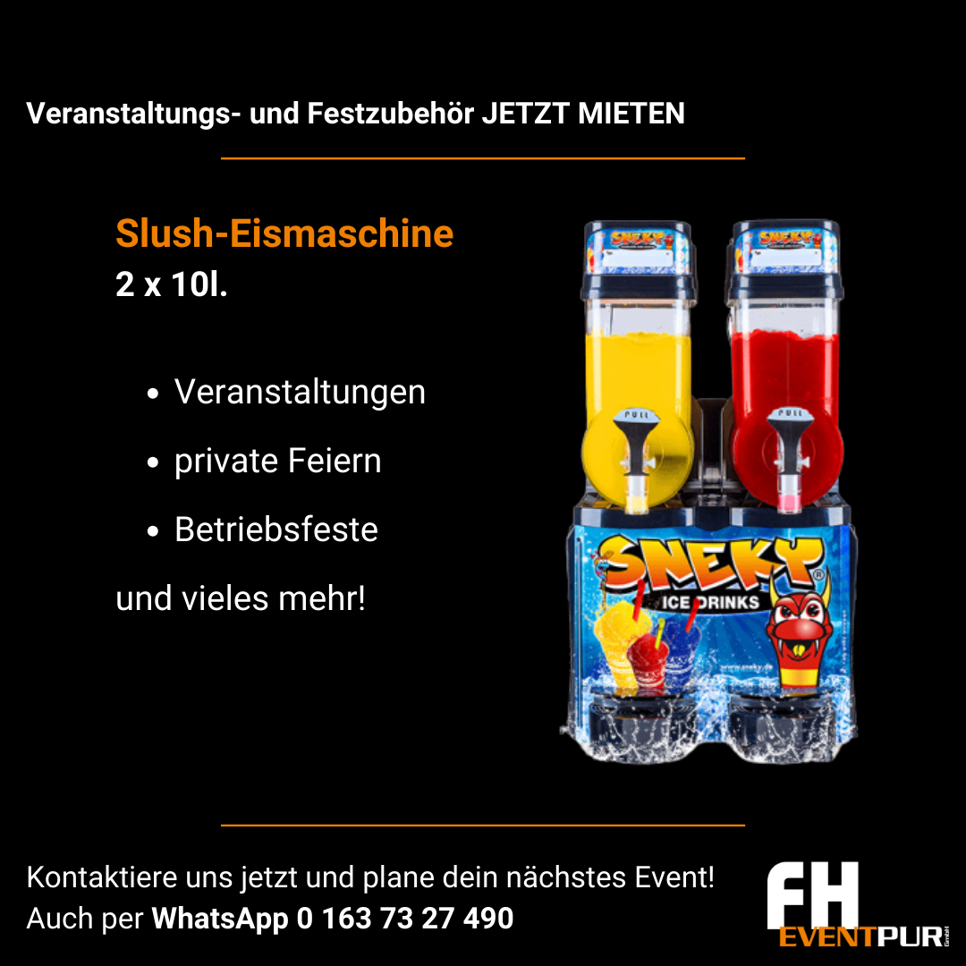 Cocktailmaschine mieten - JGA Hochzeiten Firmenfeier – 3