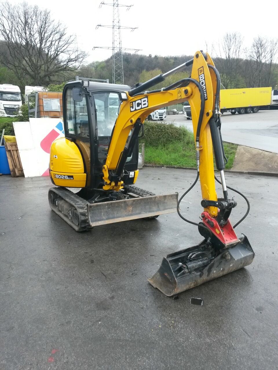 JCB 8026 Minibagger 2,6 ton
